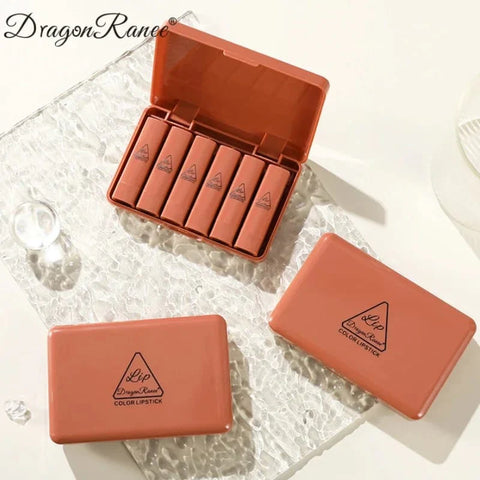 DRAGON RANEE MINI LIPSTICK SET 6 in 1