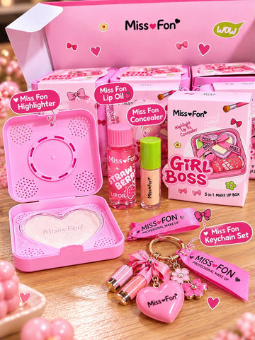 Miss Fon Girl Boss 3 in 1 Makeup Box
