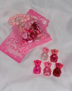 Mocallure Sweet Teddy Bear Lip Gloss 5 in 1