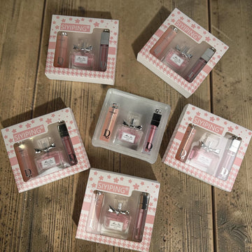 Siyiping 3 in 1 Set Perfume - Lip Gloss & Lip Balm
