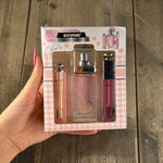 Siyiping 3 in 1 Set Perfume - Lip Gloss & Lip Balm