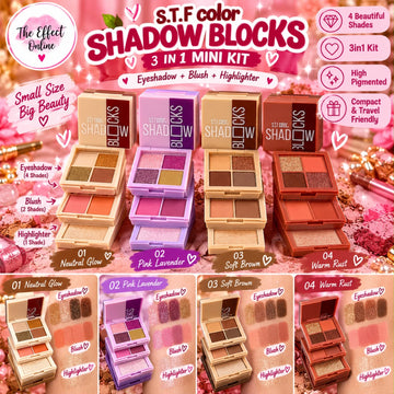 S.T.F Color Shadow Blocks 3-in-1 Mini Kit
