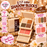 S.T.F Color Shadow Blocks 3-in-1 Mini Kit