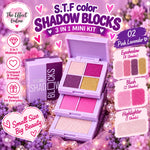 S.T.F Color Shadow Blocks 3-in-1 Mini Kit