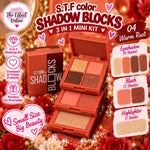 S.T.F Color Shadow Blocks 3-in-1 Mini Kit